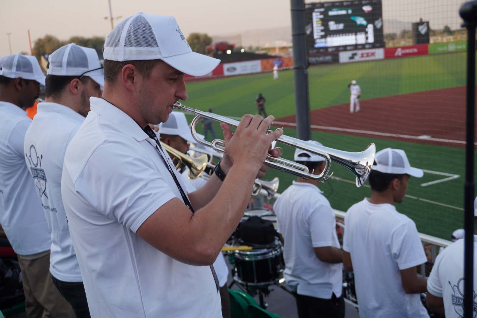 UAE marching band performance