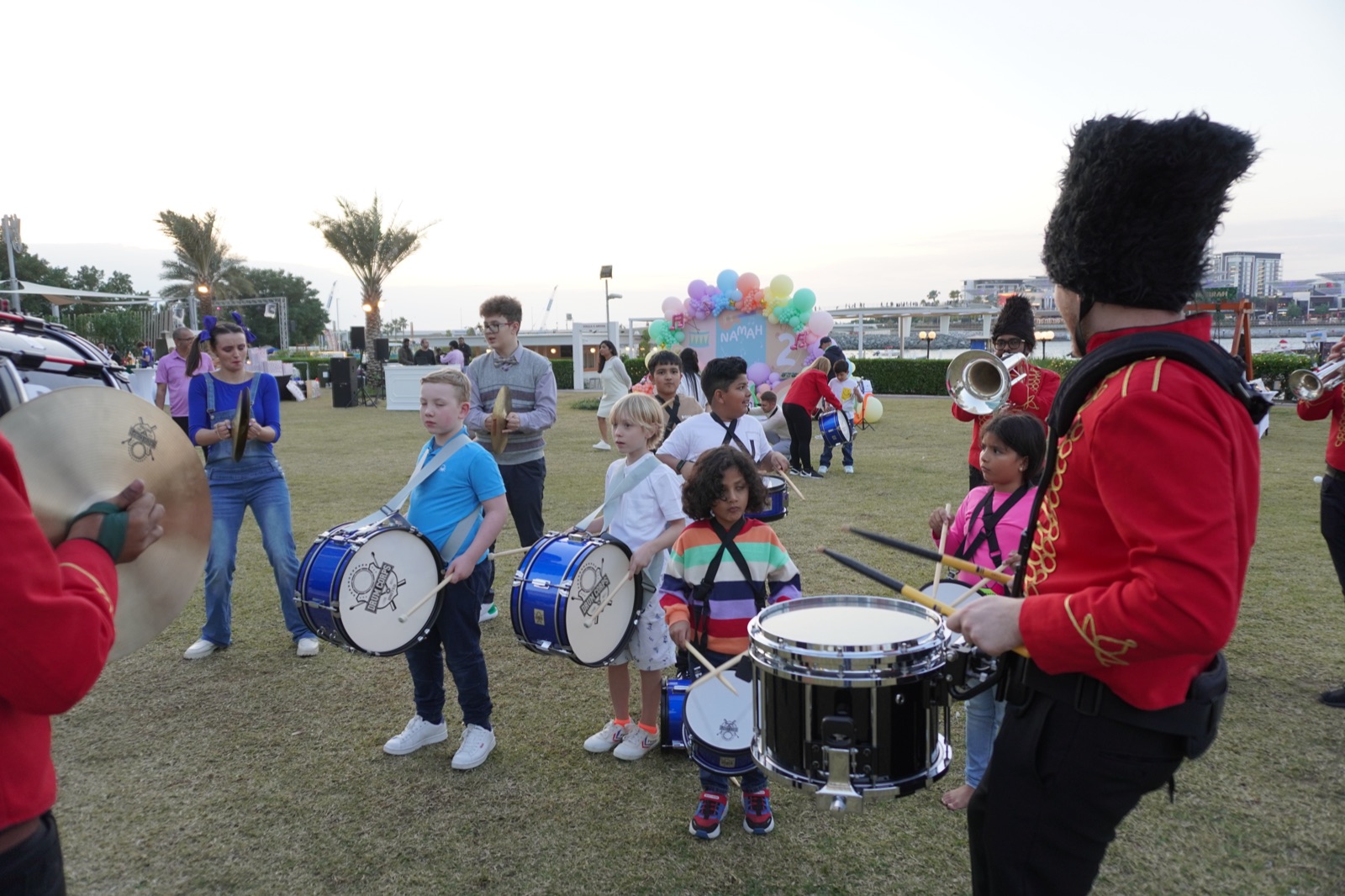 Parade Precision: High-energy street performance with visual discipline.