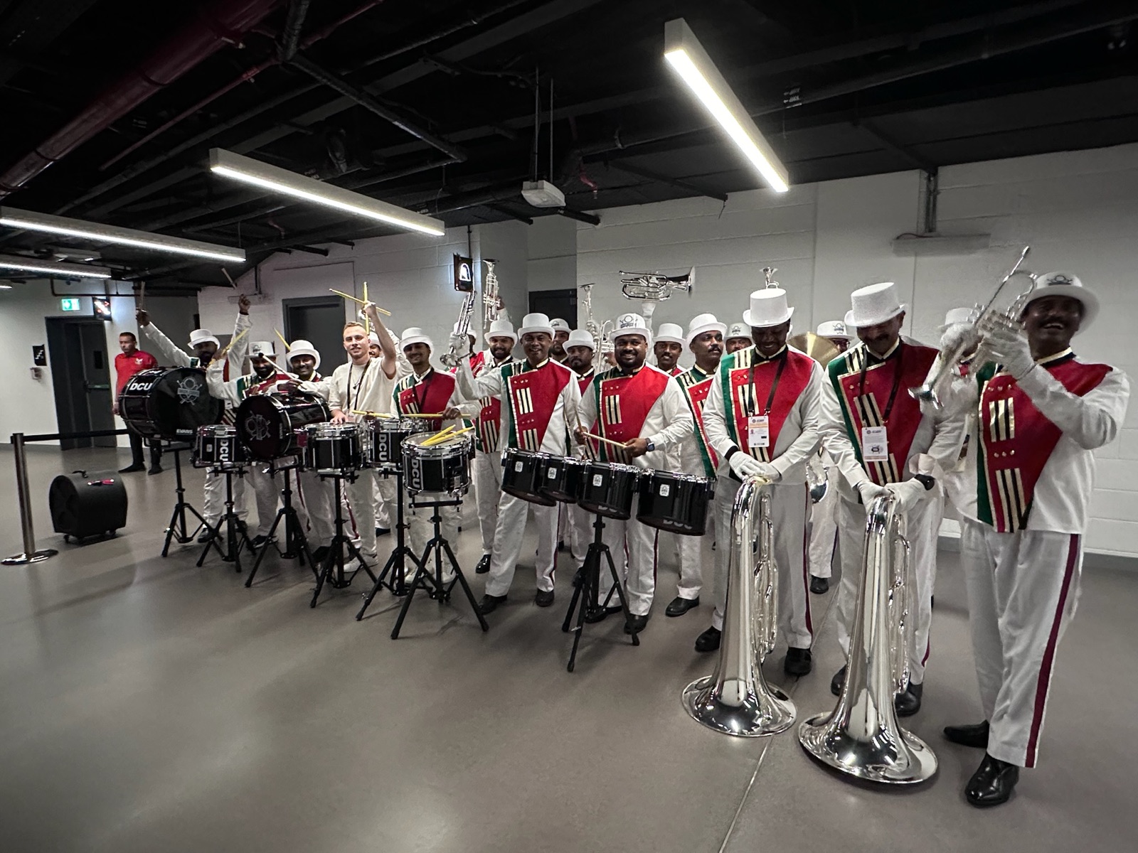 Percussion Power: Rhythm-driven energy with crowd engagement.